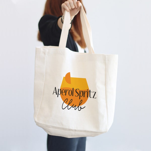 Aperol Spritz Club Tasche | Aperol Jutebeutel | Aperol Geschenk | Aperolliebhaber