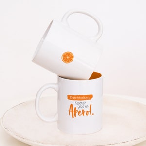 Aperol Tasse | Aperol Spritz Becher | Geschenk für Aperolliebhaber
