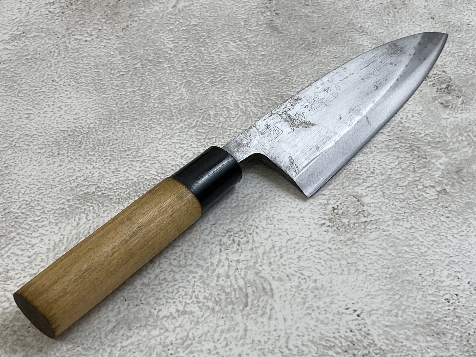 Vintage Japanese Deba Knife 150mm Made in Japan Etsy