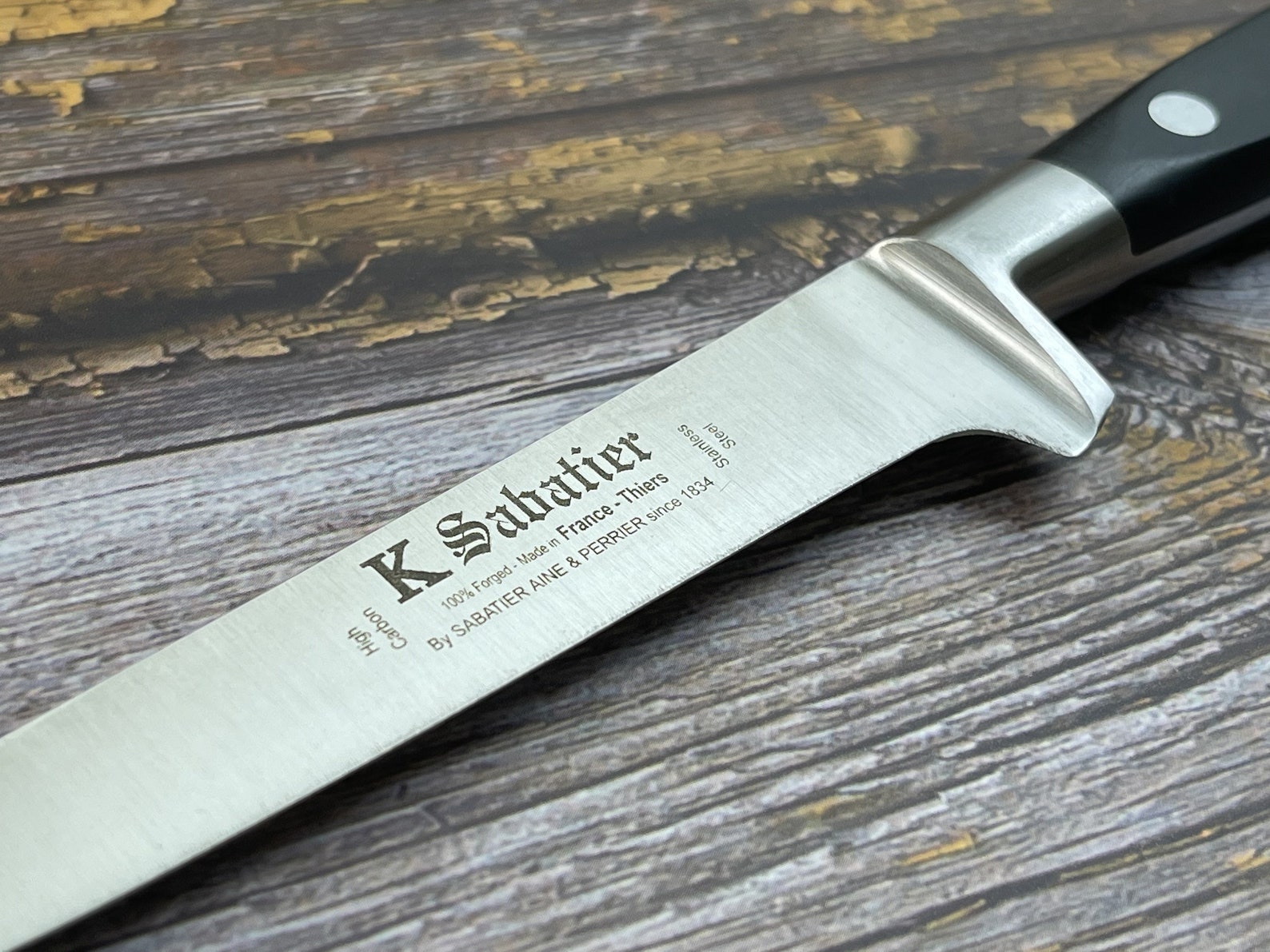 K Sabatier Authentique Boning Knife 130mm HIGH carbon steel Etsy