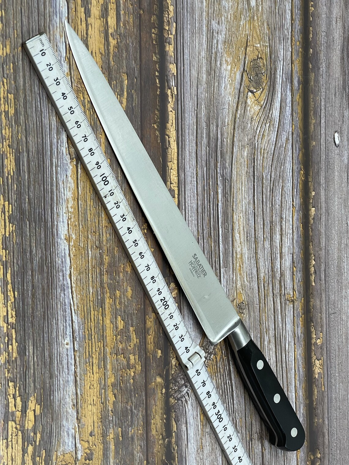 Vintage Sabatier Hoffritz Carving Knife 250mm Stainless Steel Etsy