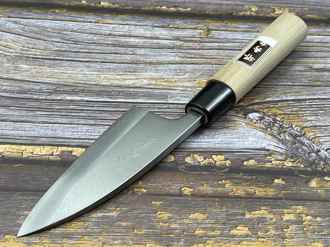 Vintage Japanese Ko Deba Knife 110mm Made in Japan Etsy