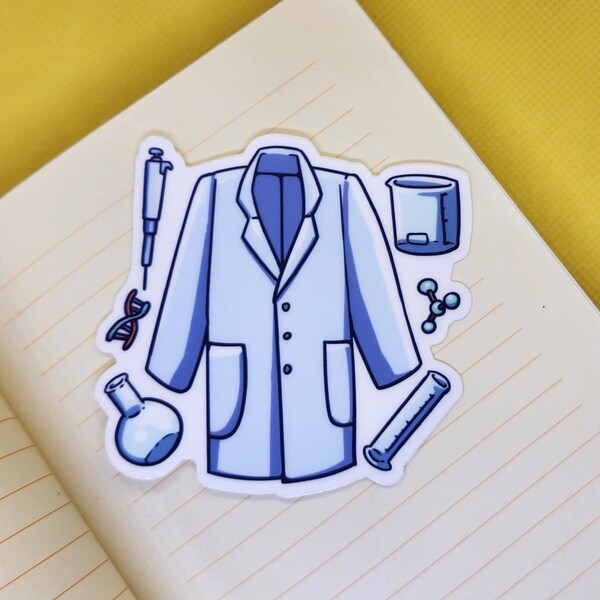 Stem Lab Sticker Etsy