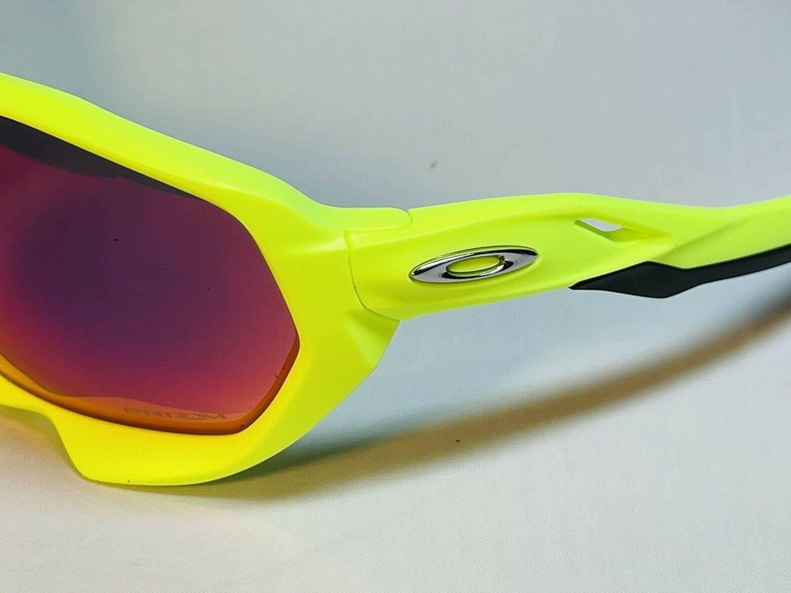 New Oakley Plasma Matte Prizm Yellow Green Sunglasses | Etsy