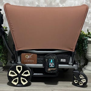Cobertura principal RTS UV50+ Premium Mocha para sistema de proteção solar Veer Brand Canopy