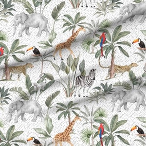 Safari Adventure, UV50 Made to Order Canopy for your Wonderfold, Rainbow Baby wagon