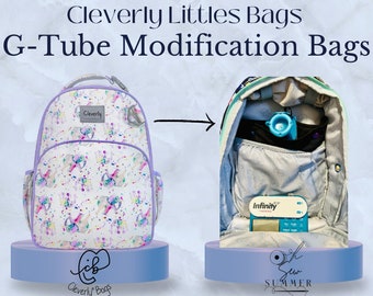 Sacs G-Tube modifiés par Cleverly Bags