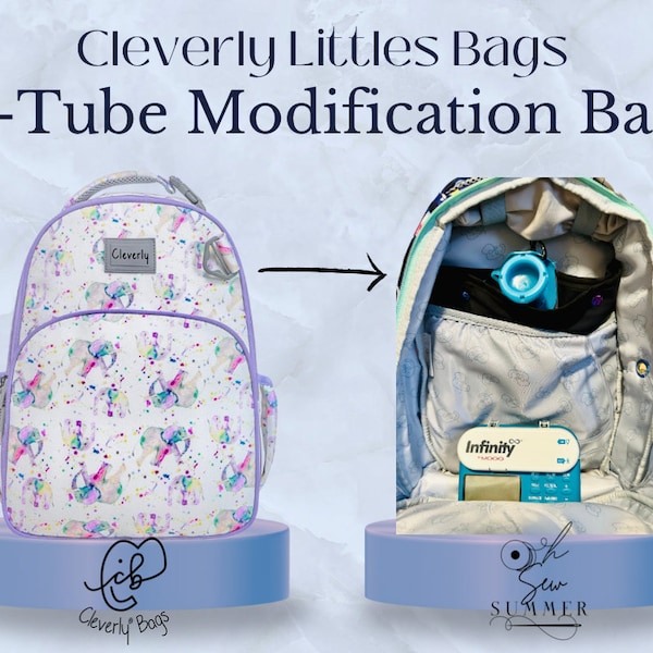 Cleverly Bags Modified G-Tube Bags