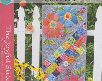 Joyful Stitcher Pattern Book | ANK326 | Anka's Treasures Heather Peterson | Table Decor Table Runner Topper | Rusty