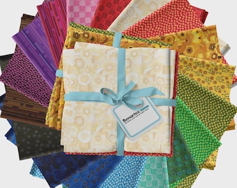 Mary Fons Decades: Jazz Age 18pc FQ Bundle | Contempo BENARTEX | Free Pattern | Modern Geometric Brights | Rusty