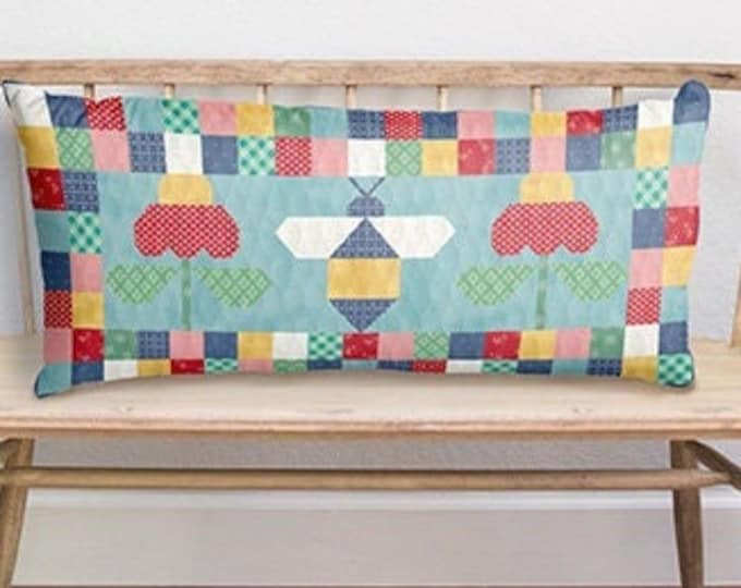 3 Bench Pillows of the Month APRIL MAY JUNE Basket Flowers Beeutiful 3