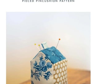Little Beach House Pincushion Pattern | Edyta Sitar Laundry Basket Quilts | Rusty