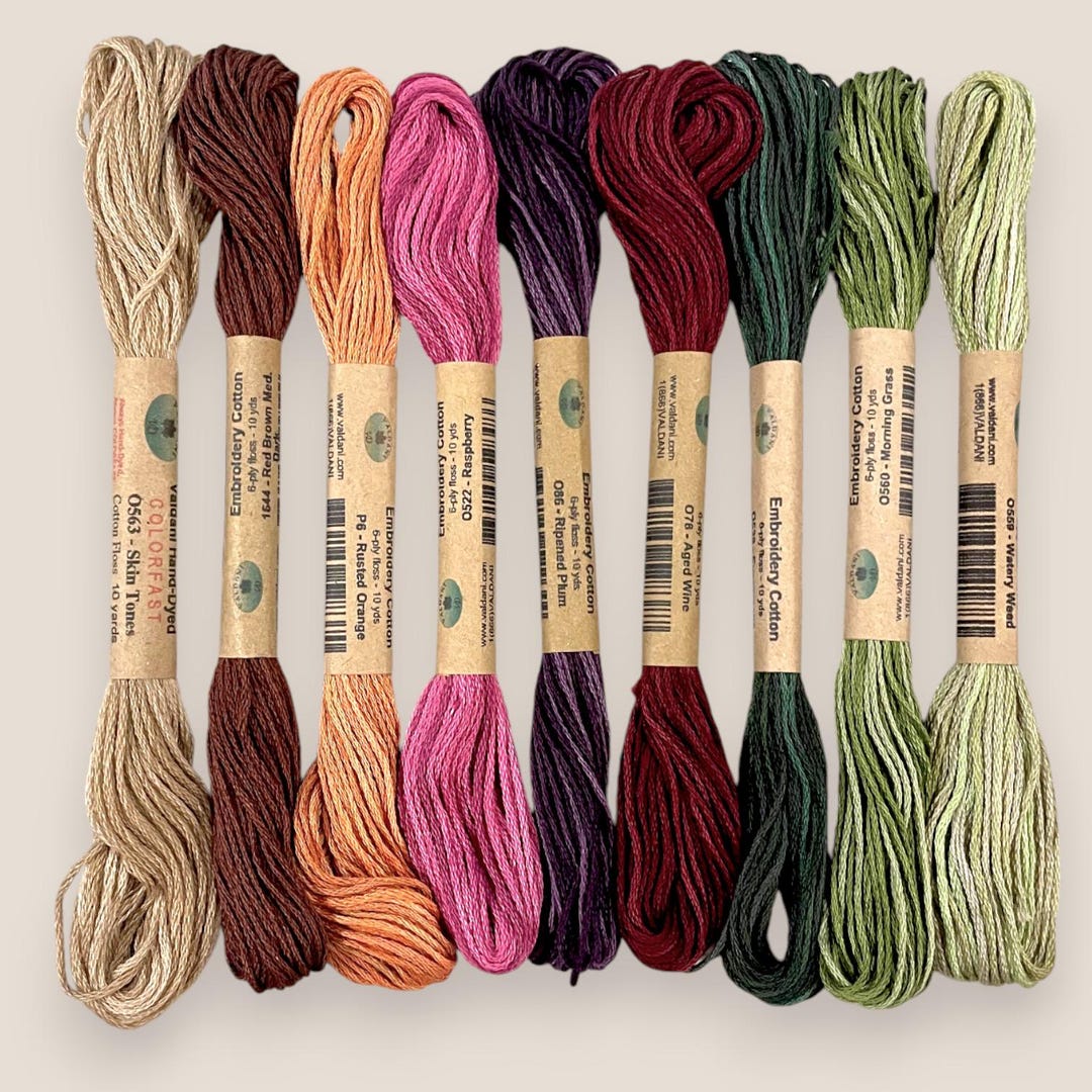 Early Enchantment + Pattern Floss | Valdani Needle in A Hayes Stack | 6 ...