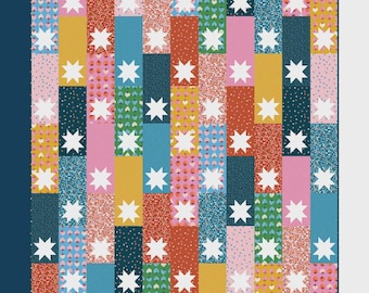 Starlets | MM-017 | Modernly Morgan | Multi Size Log Cabin | Rusty