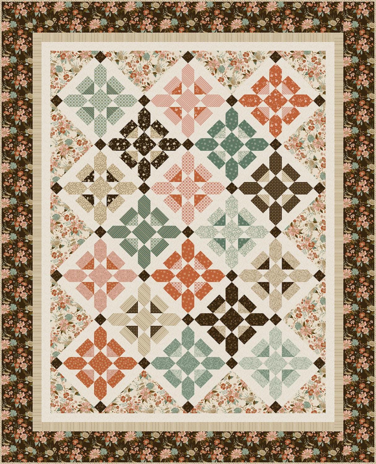 Let's Get Fancy Quilt Pattern | PM837 | Sandy Gervais Pieces of My ...