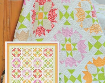 Garden Rosehips Quilt Pattern | FTQ3054 | Fig Tree Quilts Joanne Figueroa  | Rusty