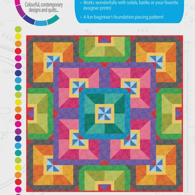 Fusion Quilt Pattern - Etsy
