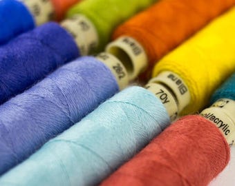 ELLANA Spool Singles Sue Spargo | 28wt | Wonderfil | Embroidery Wool Applique Hand Stitch Felt Cross Stitch | Rusty