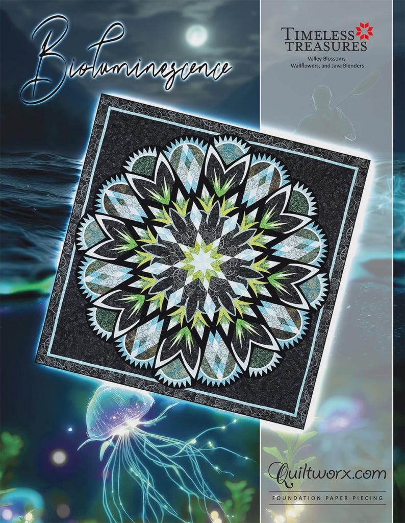 Bioluminescence Quilt Pattern | JNQ00257P11 | Quiltworx Judy Brad ...