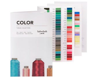 Glide Color Chart Card Booklet  Includes Most Colors