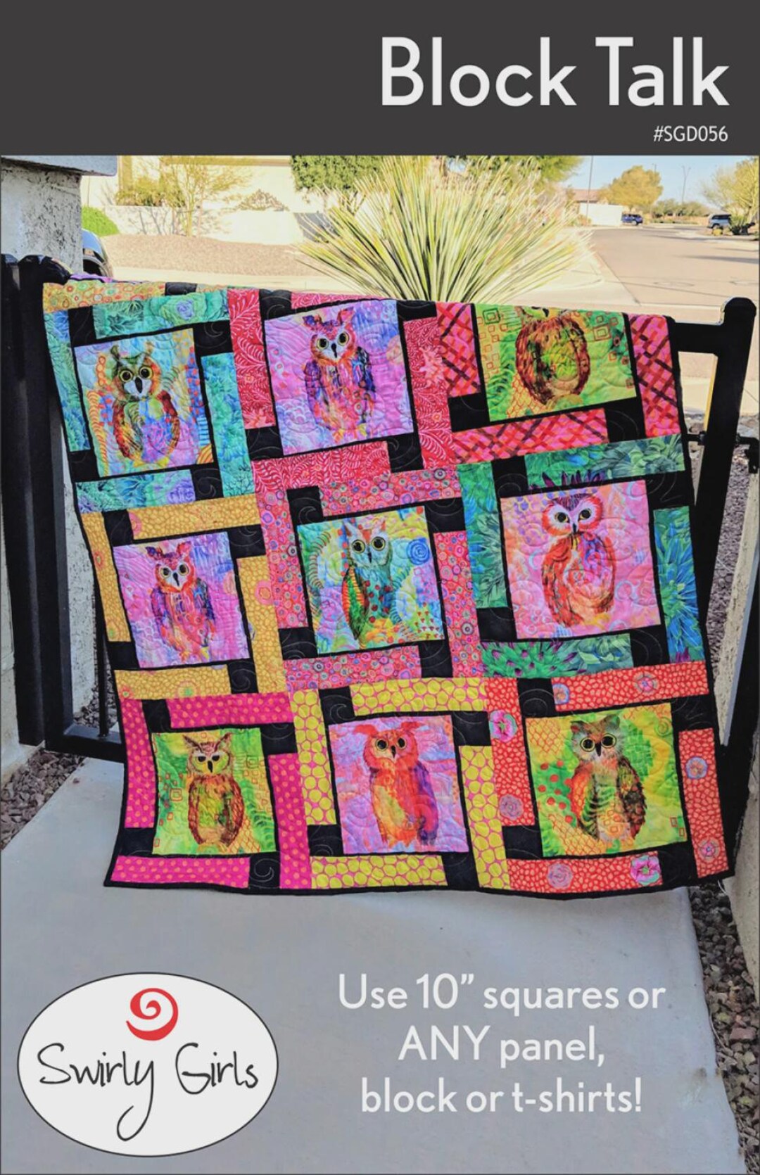 Talking Block Pattern Block Talk Quilt Pattern | SGD056 | Krista Moser the Quilted Life | Use ...