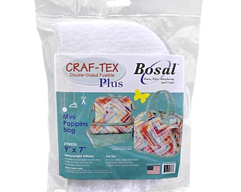 Craf Tex Mini Poppins Bag | Bosal Foam and Fiber | Rusty