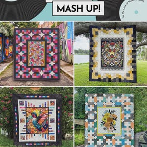 Panel Mash-Up Pattern Book | BO-PR-0030 | Doug Leko G.E. Designs Erla Gudrun | Rusty