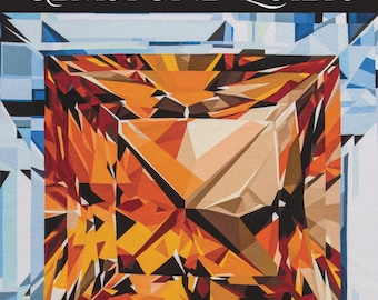 Gemstone Quilts Book | 11390 | MJ Kinman C & T Publishing | Rusty