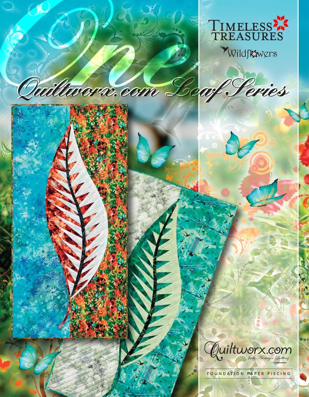 One - Quiltworx Leaf Series Pattern | Quiltworx Judy Brad Niemeyer ...