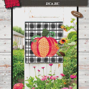 Huge Pumpkin Pattern | P312 | Patch Abilities | Pumkin Wall Hanging | Rusty