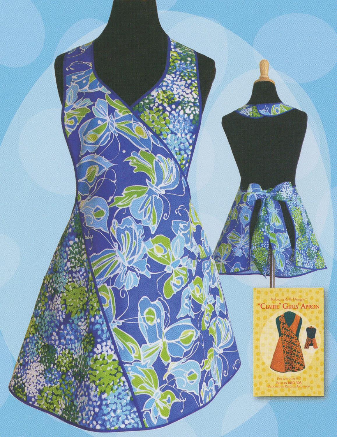 Rebecca Ruth Designs Clara Apron Pattern | RRD312 | Rebecca Ruth Designs, Rebecca Anderson ...