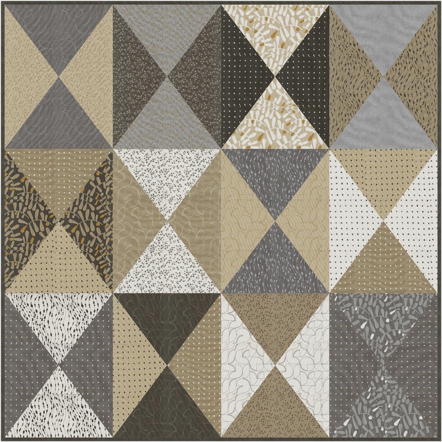 Scandi Hours Quilt Pattern | SHQPP | Zen Chic Brigitte Heitland