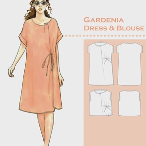 gardenia hart shirt dress Gardenia Zebra Shirt Dress from Little Red Fox by Rosa