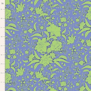 Tilda BLOOMSVILLE Cornflower ABLOOM Blenders 110075 | FQ Half Yard Yard | Tone Finnanger Norway | Rusty
