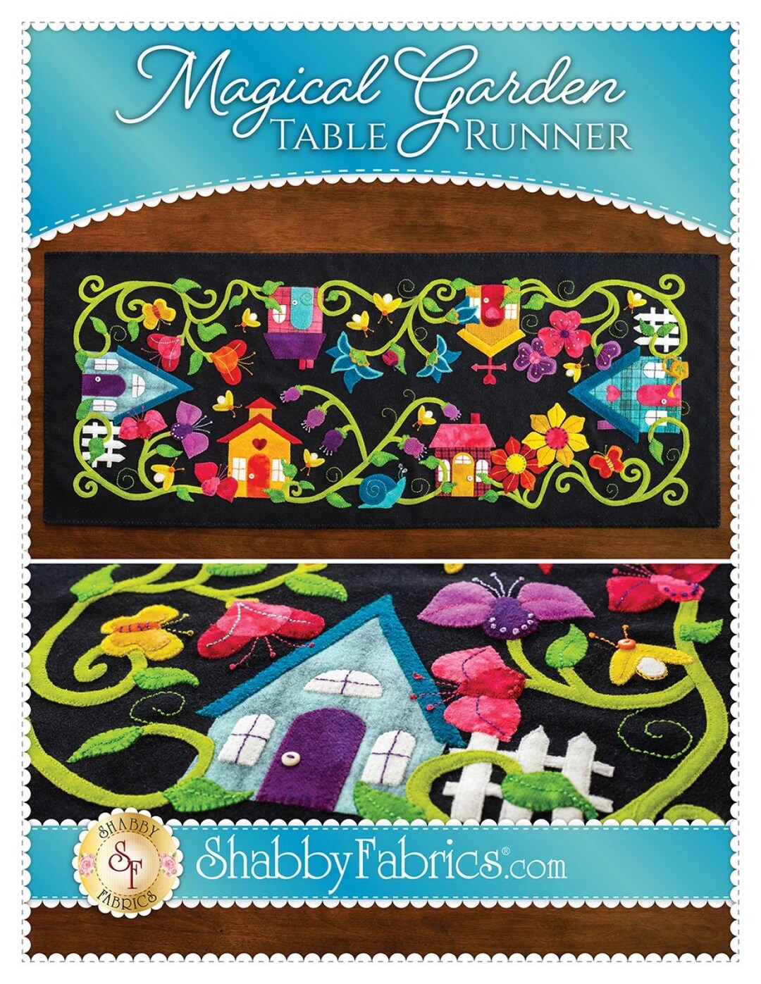 Magical Garden Table Runner Pattern | SF49966 | Jennifer Bosworth ...
