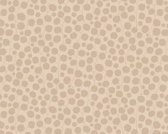 Tilda Hibernation EUCALYPTUS Beige l Yard / Half Yard / FQ 110090 | Tone Finnanger TiLDA FABRiCS | Norway Vintage Winter | Rusty