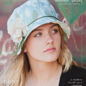 Boho Cloche Hat Pattern | MP007BC | Heather Bailey Sewing Patterns | Rusty