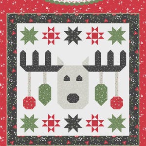 Deerly Loved Quilt Pattern | CQP206| Coriander Quilts Corey Yoder | Rusty