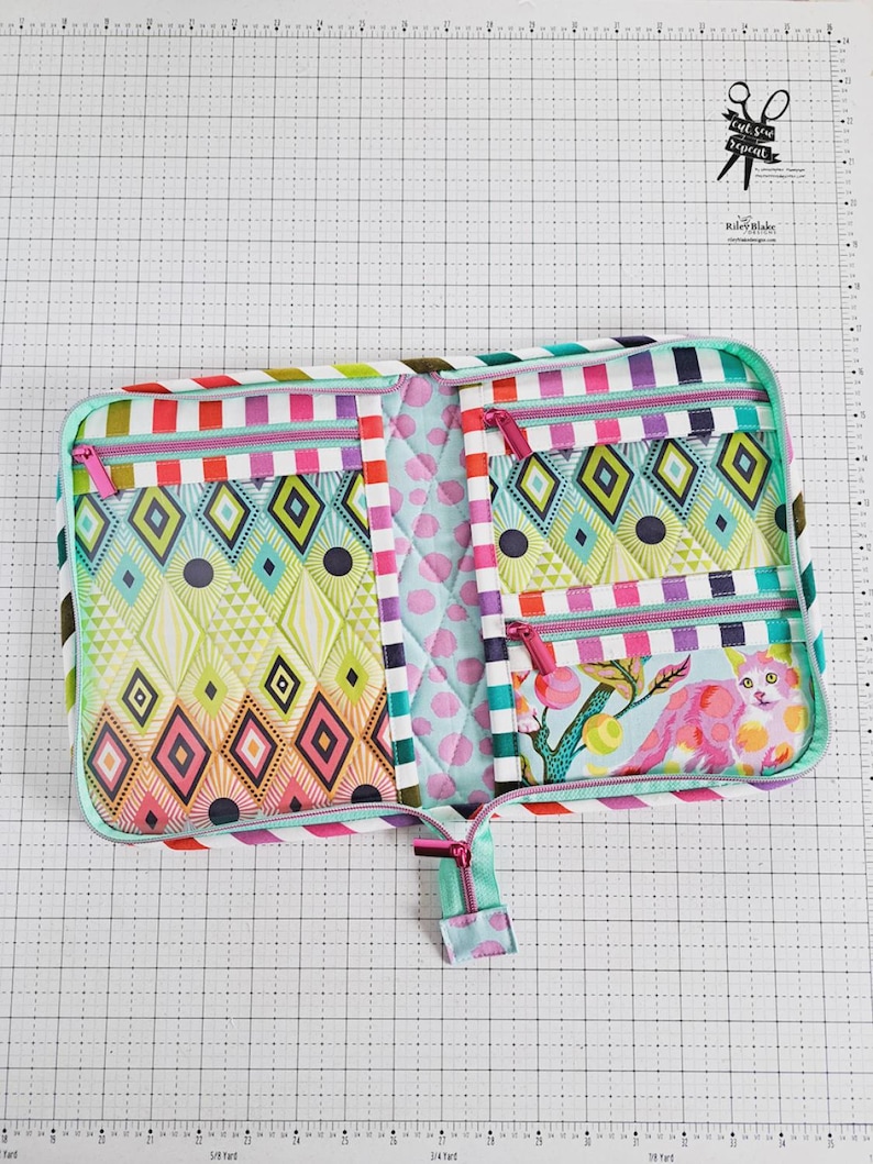 Atlas Zipper Case Pattern | CEN104 | Center Street Quilts Kristina ...