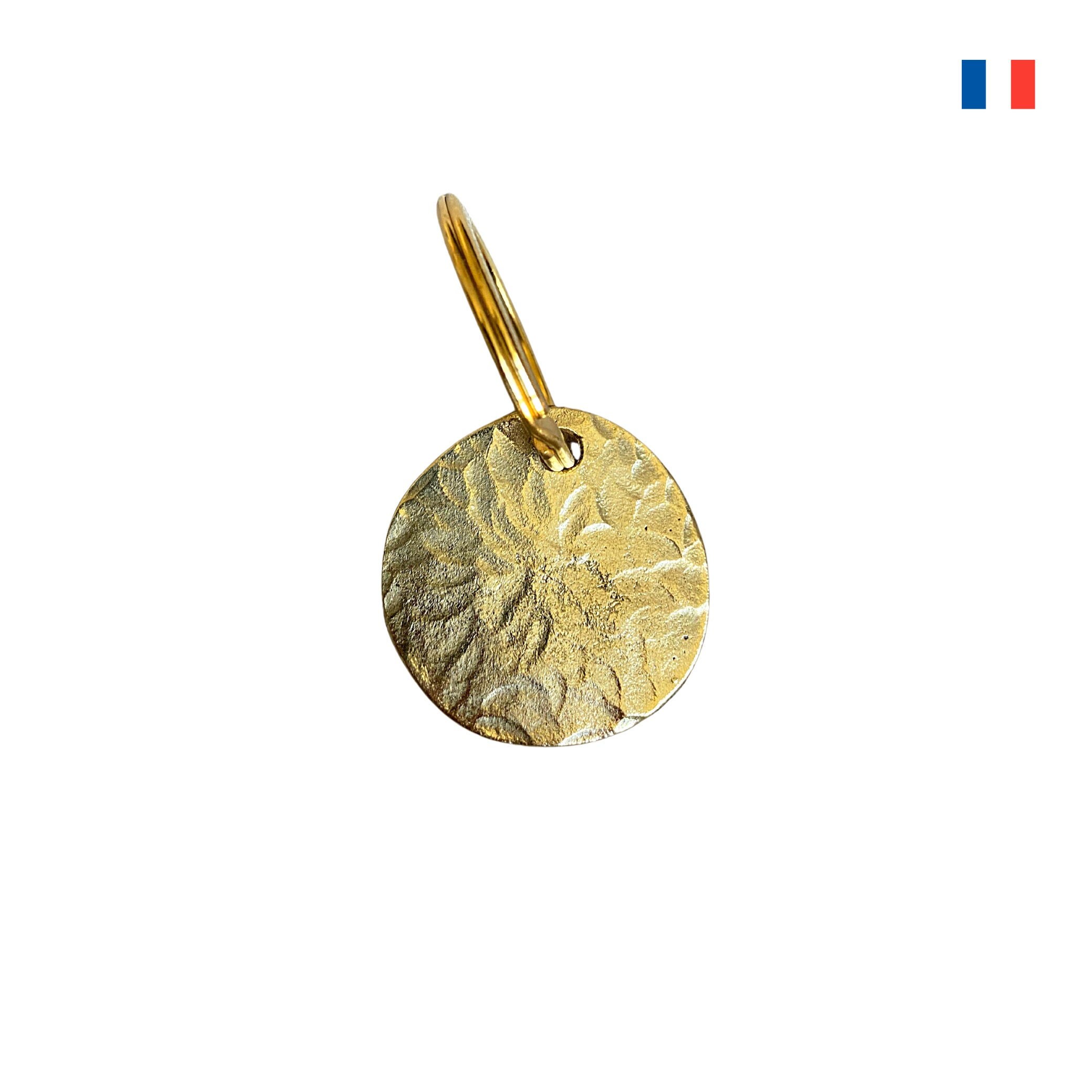 Médaille Chien Martelée