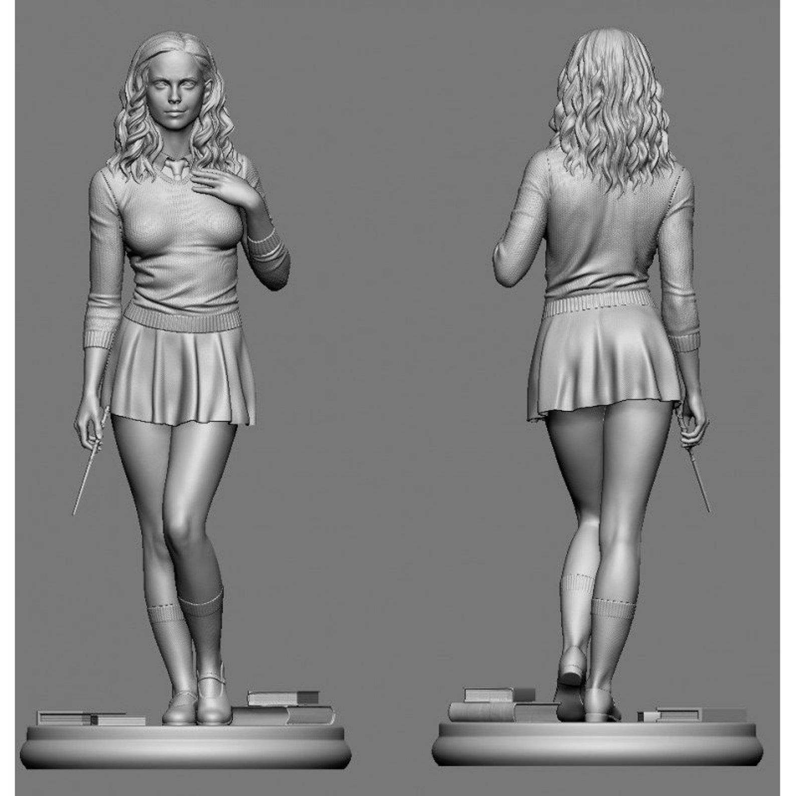 Hermione Sexy SFW & NSFW 3D STL File Premium Edition - Etsy Hong Kong