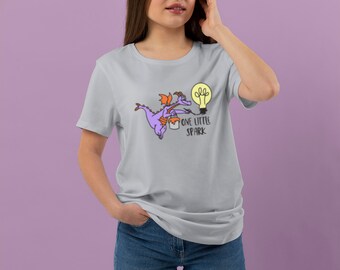 One Little Spark T-shirt, Cute Figment Shirt, Family Vacation Epcot Sweatshirt Hoodie Gift, Figment of your Imagination Shirt