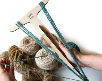 Niddy Noddy | Holzwerkzeug für Spinner | HANK-Hersteller