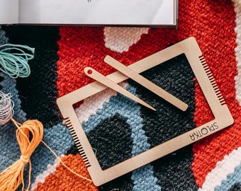 Webrahmen MINI | Taschenwerkzeug zum Weben