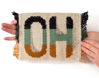 Small serviette kilim  OH | Woven decoration | Handmade tabelcloth