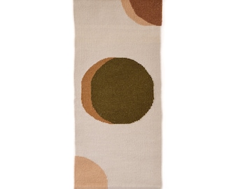 Wall decor | Woven wall hanging CIRCLE | Geometric kilim rug