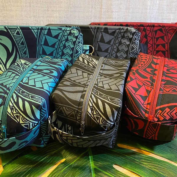 Ombre Tribal Pattern Box/Pouch Bag