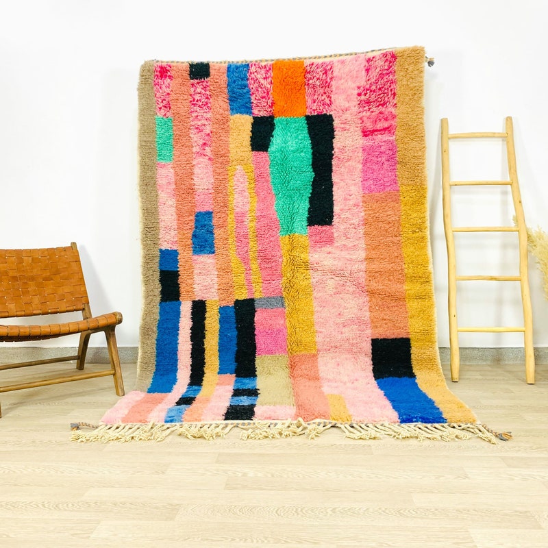 Colorful Rug - Etsy