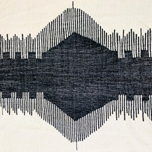 Black and White Rug