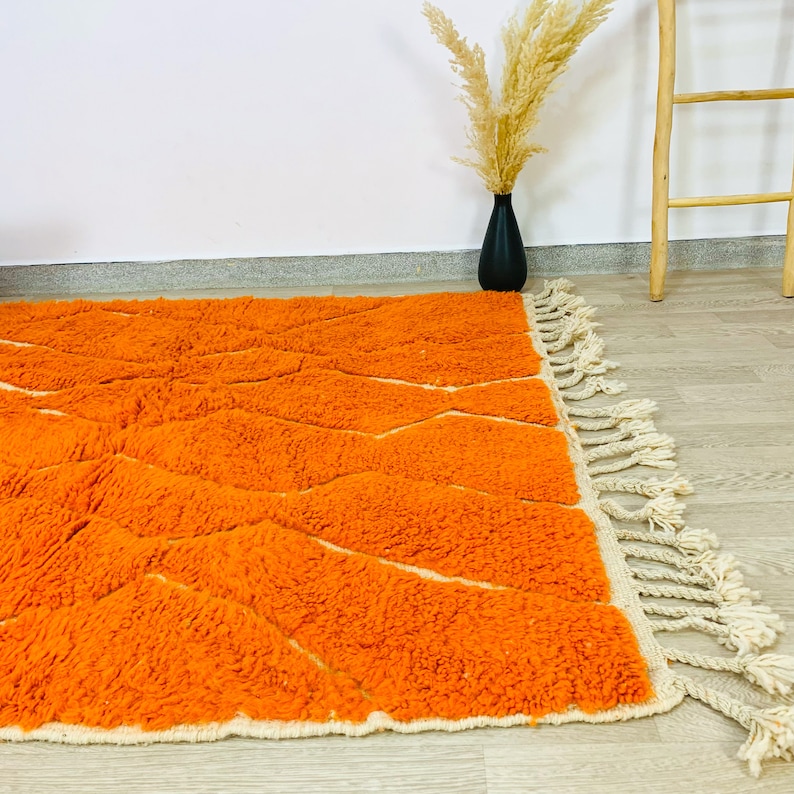 Orange-Moroccan-Rugs